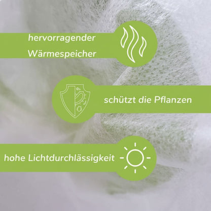 Wintervlies - Thermovlies - Winter Pflanzenschutz - Frostschutz - Florade.de 
