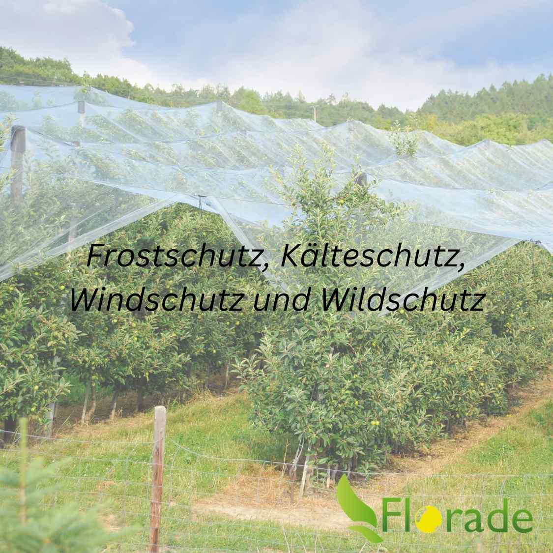 Abdeckvlies - Ernteschutzvlies - Verfrühungsvlies - Schutzvlies - Florade.de 