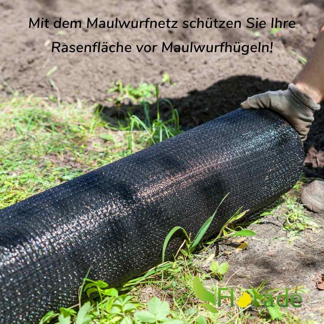 Maulwurfnetz | 80g/m² | Flexibel für Unebenheiten - Florade.de Maulwurf vertreiben, Maulwurfnetz, Maulwurfschutz, Maulwurfsperre
