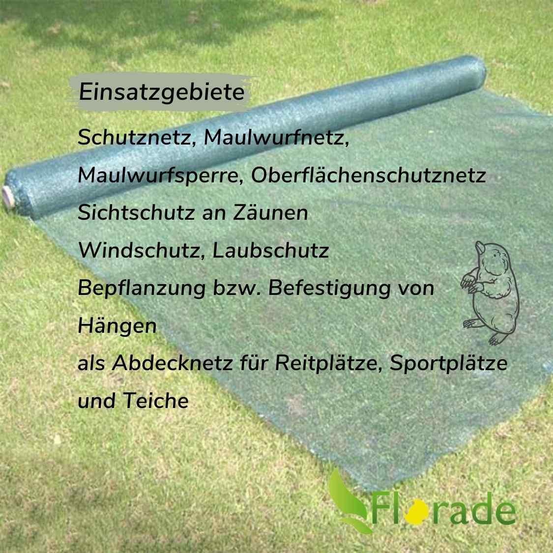 Maulwurfnetz | 80g/m² | Flexibel für Unebenheiten - Florade.de Maulwurf vertreiben, Maulwurfnetz, Maulwurfschutz, Maulwurfsperre