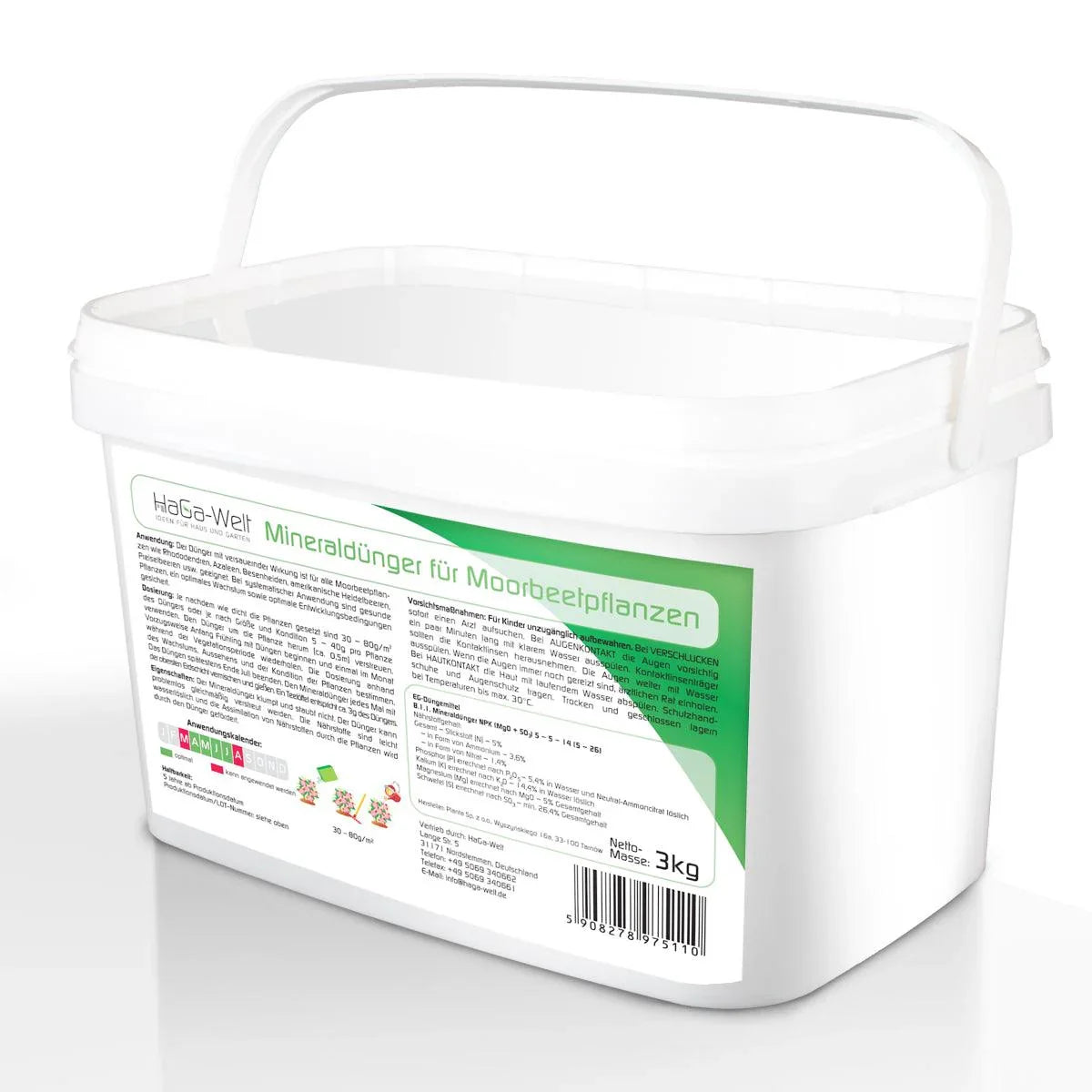 Mineraldünger für Moorbeetpflanzen - Florade.de Düngemittel, Dünger, Mineraldünger, Moorbeetpflanzen, Pflanzendünger