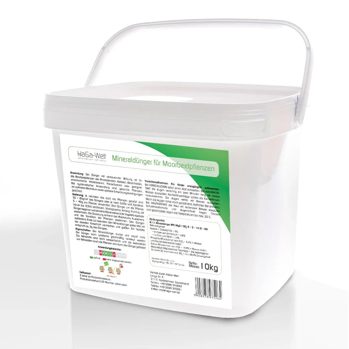 Mineraldünger für Moorbeetpflanzen - Florade.de Düngemittel, Dünger, Mineraldünger, Moorbeetpflanzen, Pflanzendünger